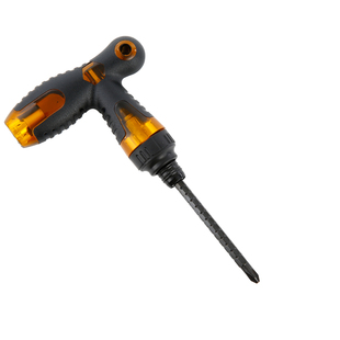 螺丝刀十字一字起子改锥 两用多用工具五金棘轮t型正反快速迷你