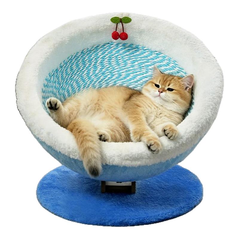 猫抓板猫窝一体耐磨不掉屑超大磨爪爪板猫爪圆形玩具猫爬架猫玩具