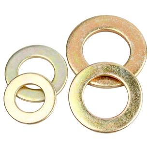 8.8级镀锌平垫片加大加厚圆形螺丝介子金属垫圈M3M4M5M6M8M10-M24