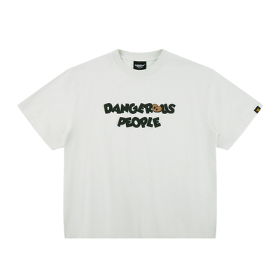 薛之谦dsp爱心标语圆领短袖T恤