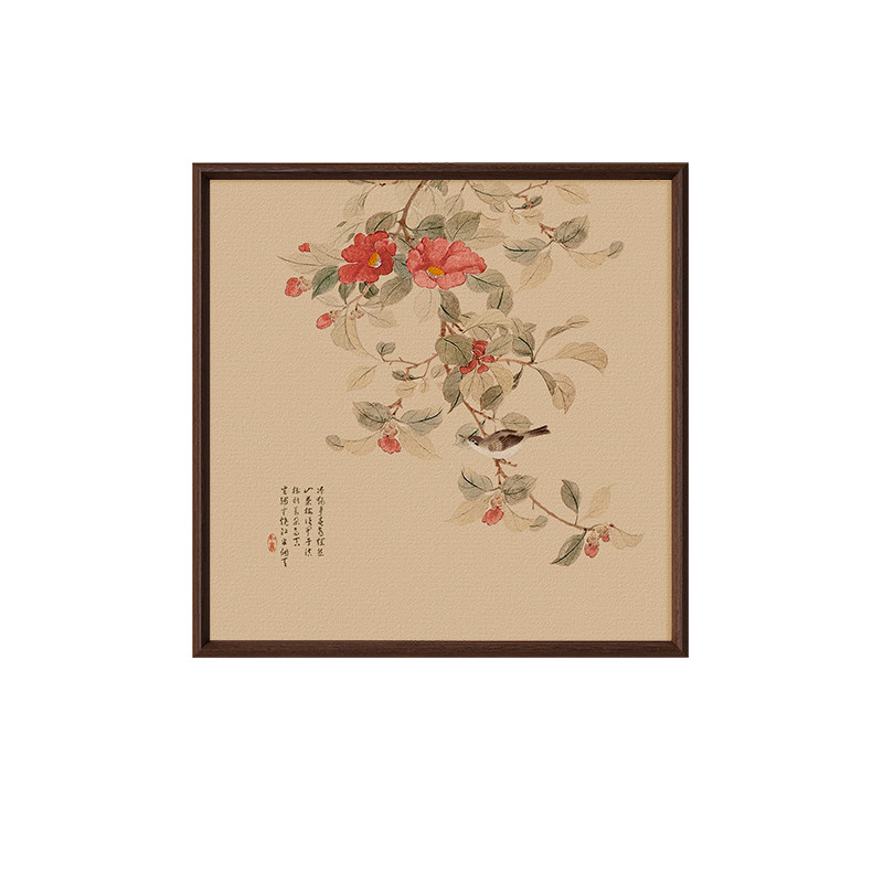 【宋式美学】喜上枝头斗柜装饰画