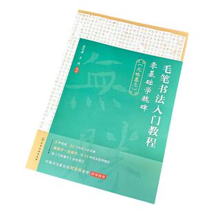 赠碑帖插页 毛笔书法入门教程 零基础学魏碑 《元略墓志》 零基础学毛笔书法技法 高效教程魏碑字体分解笔画规范讲解细致字帖清晰