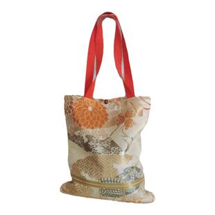 云绣轩原创织锦包包白色大容量百搭斜挎通勤环保手提袋布袋新款