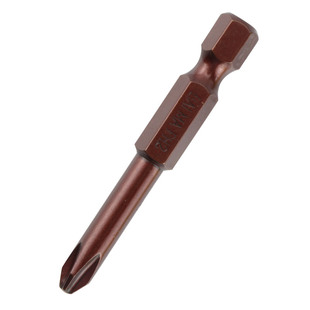 百马台湾S2钢十字批头PH1PH2电动螺丝刀风批头批咀电动起子头50mm