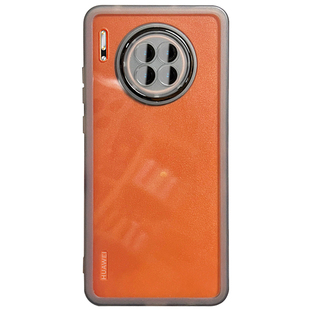 适用于华为mate30pro手机壳新款透紫色mate30自带镜头膜mate30e全包边pro保护防摔软套Mate30情侣男女款爆款