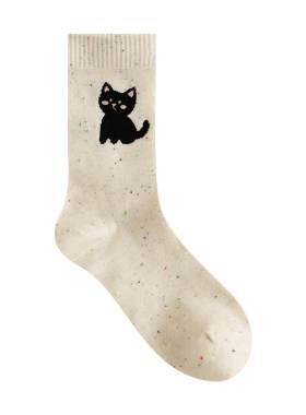 Himadesocks韩系可爱小猫袜子女