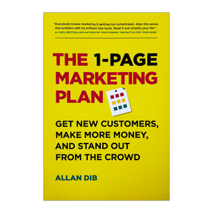 一页纸搞定市场计划 英文原版 The 1 Page Marketing Plan 获取新客户 赚大钱 英文版进口原版英语书籍