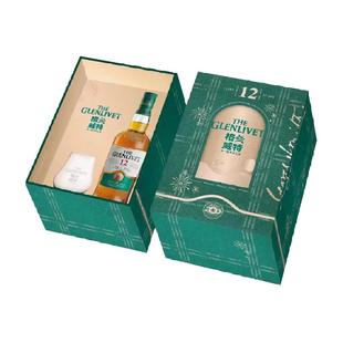 【进口】格兰威特12年陈酿单一麦芽威士忌洋酒700ml特调礼盒装