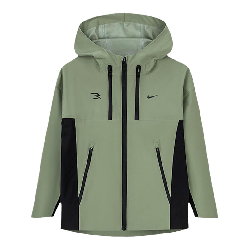 Nike 3brand儿童装男童羽绒服夹克2件套冬季防风防雨外套保暖套装
