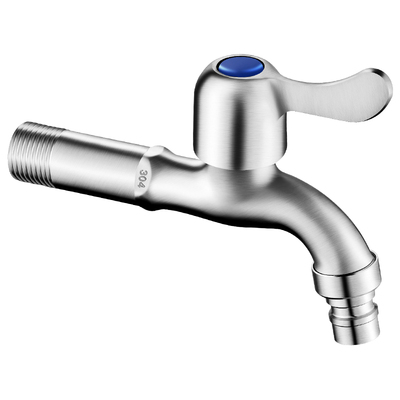 304不锈钢水龙头洗衣机专用家用4分拖把池加长水嘴快开单冷自来水