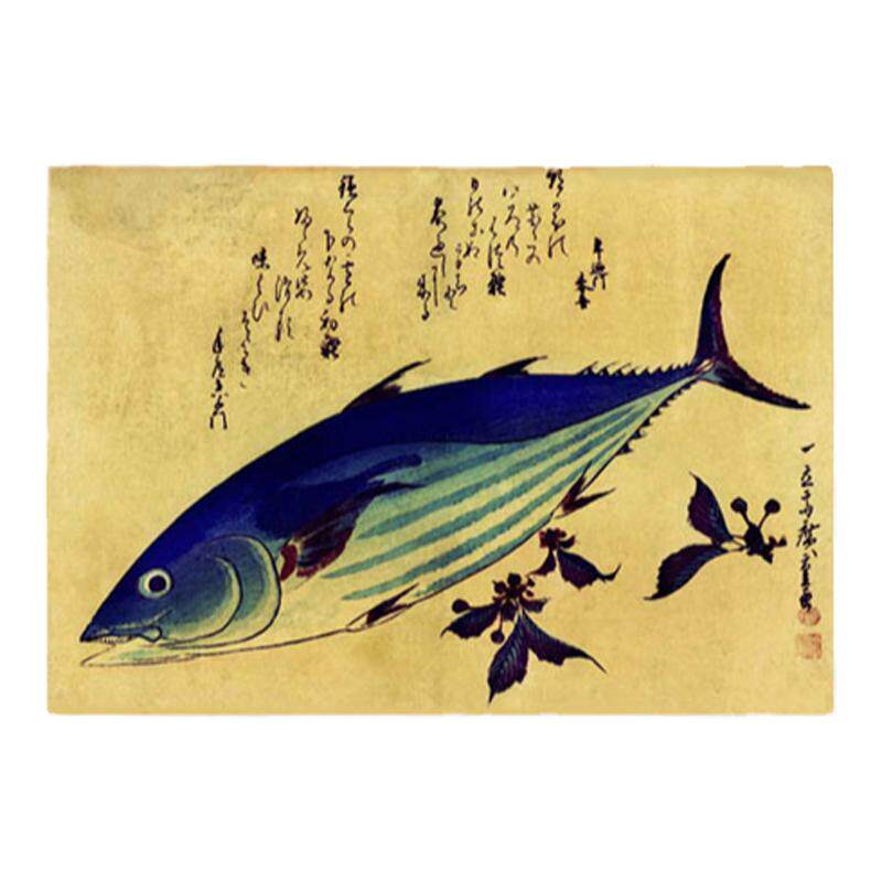 浮世绘料理店榻榻米日式风装饰画