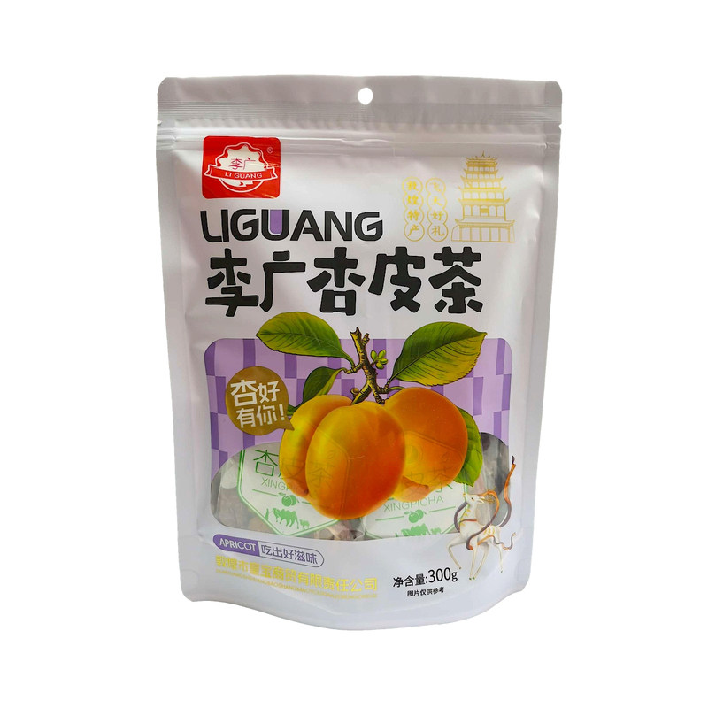 敦煌李广杏皮茶自然晾晒原料