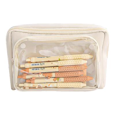 双面可拆卸超大笔袋九层大容量