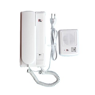 RL-柔乐对讲门铃一拖一非可视楼宇门铃RL-3208有线对讲门铃带开锁