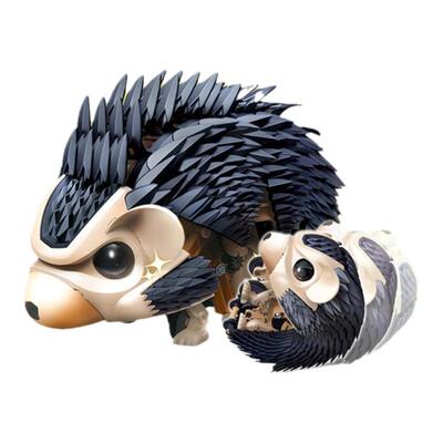 宝工Al鼓掌刺猬儿童diy益智玩具