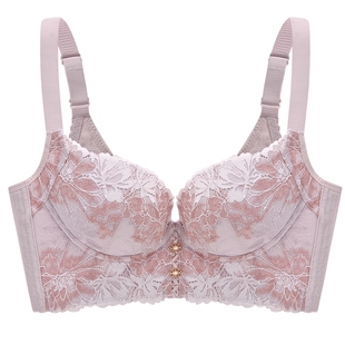 商场同款MYBODY内衣女小胸聚拢显大性感蕾丝法式调整型文胸胸罩