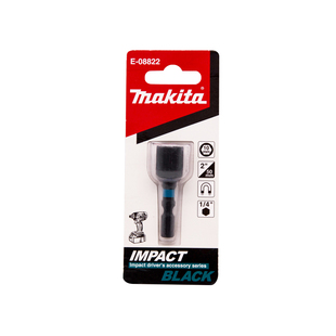 Makita牧田六角柄1/4转接头批头托座加长杆磁电钻起子机自攻螺丝