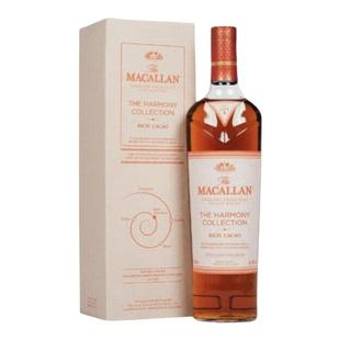 麦卡伦单一麦芽威士忌节日送礼物洋酒可可协奏曲美版礼盒装微瑕版