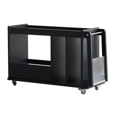 沙发边几茶几可移动现代简约客厅实木茶水柜家用网红置物柜小推车