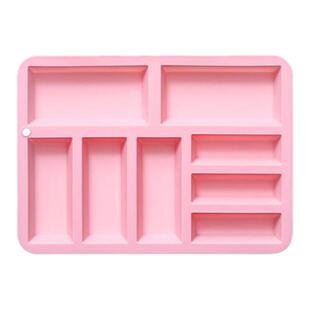 新品 8连不同大小长方体造型硅胶模具蛋糕模软糖果板状巧克力模具
