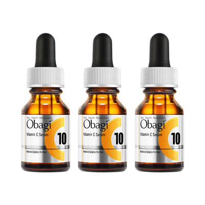 OBAGI欧邦琪抗氧左旋vc精华液C10棕瓶12ml*3支