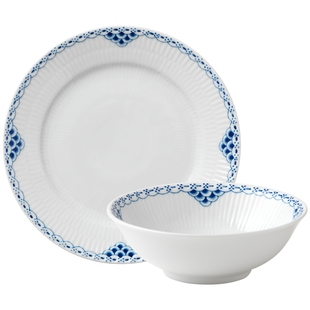 RoyalCopenhagen皇家哥本哈根手绘餐具套装米饭碗餐盘子家用高级