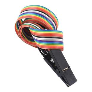 SOP8/16免拆 烧录夹宽窄通用贴片测试夹BIOS 烧写直/弯针