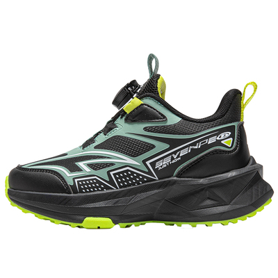 七波辉男童户外休闲鞋秋冬皮面款