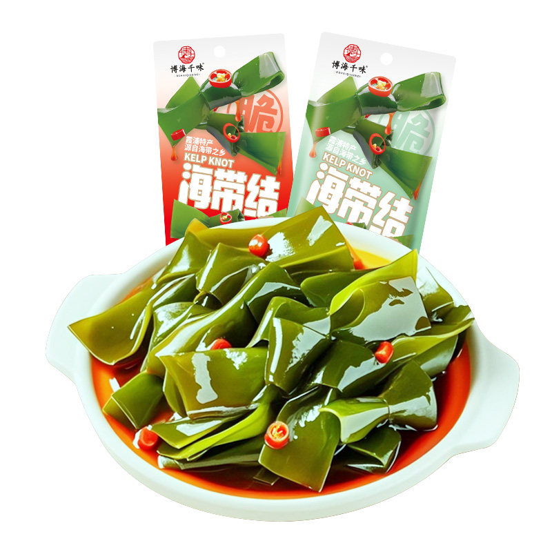 柠檬酸辣味即食海带结