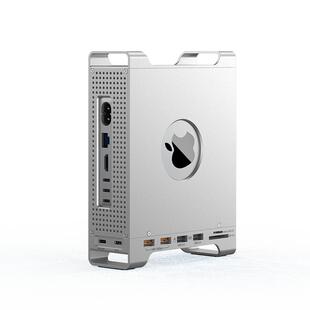 macminim4扩展坞支架NVMe硬盘盒USB3.2分线拓展坞SD4.0读卡转换器