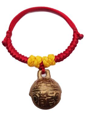 有声虎头学步走路铜铃铛手链脚链