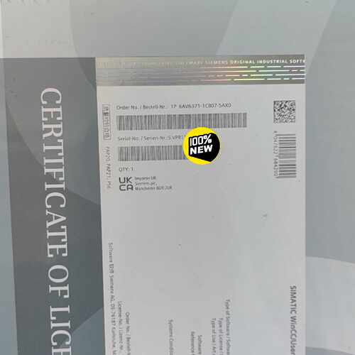 6AV6371-1CB07-5AX0 西门子 PLC 软件模块 工业配件