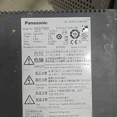 伺服驱动器MCDJT3220750W200240V请询价
