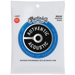 Martin 马丁吉他弦MA540民谣木吉它弦MA540T磷黄铜M140套装琴弦