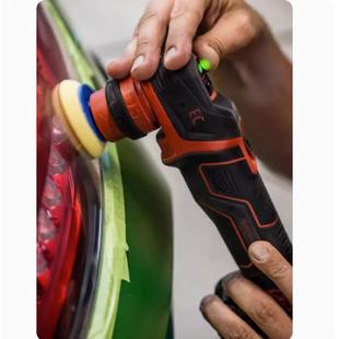 FLEX无线锂电小型抛光机PXE80汽车打磨打蜡二合一抛光机