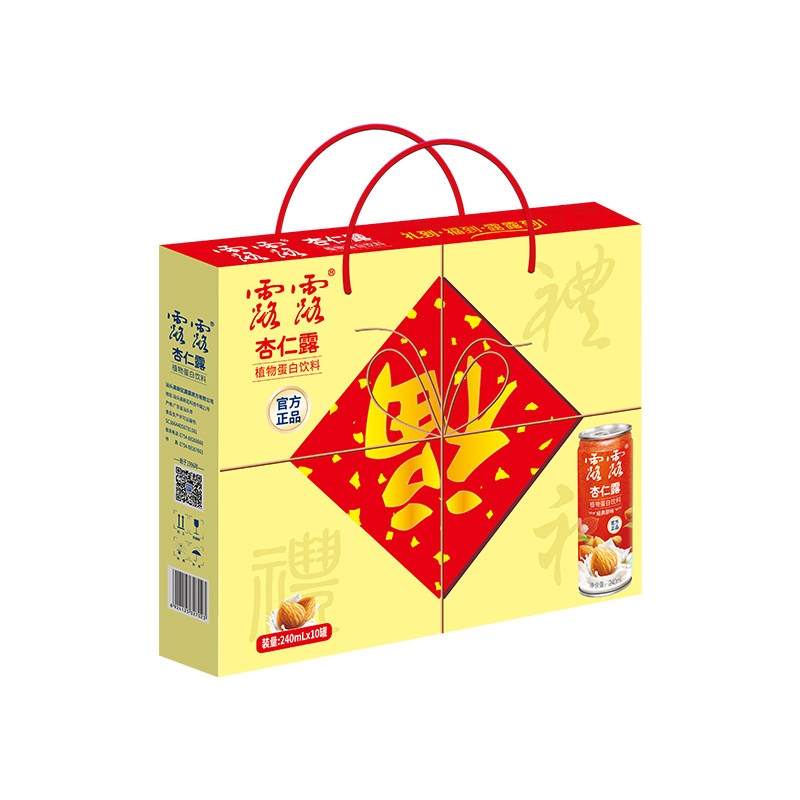 露露杏仁露240mL*10罐红罐礼盒