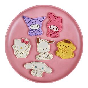 卡通饼干模具布丁狗玉桂狗美蒂兔库洛米曲奇翻糖按压切模烘焙工具