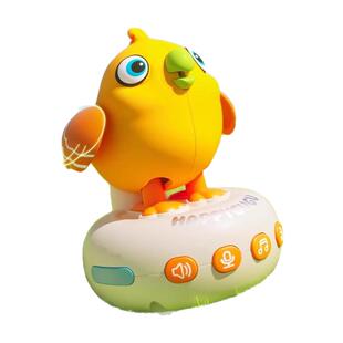 儿童玩具咕咕鸟智能ai语音对话婴儿电动玩具会唱歌说话的小鸟