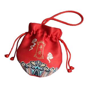 护身符袋宝宝纪念品空袋平安福袋婴儿胎毛保存袋锦囊大号收纳袋