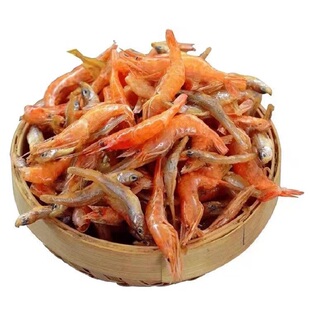 干货小鱼小虾混合装湖南特产淡水无盐农家火培小河鱼仔河虾干500g