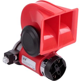 法宾蜗牛喇叭12v超响气喇叭汽车鸣笛摩托车大货车喇叭24v电气喇叭