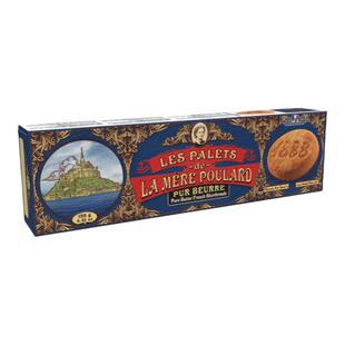 普拉妈妈传统法式黄油酥饼干下午茶点心法国进口原味黄油味125g