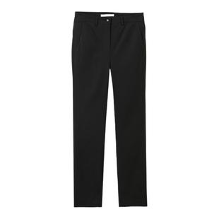 朗姿霍尔多巴吉白鹅绒设计感加绒保暖裤子女2024年冬季新款羽绒裤