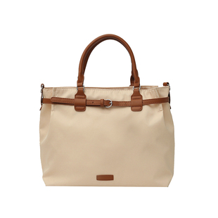 高端帆布包定制logo新款双肩包通勤大容量斜挎托特包女高级定做