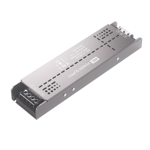 MWEL半灌胶灯带变压器24V12V伏小体积线形灯箱电源500W600W适配器