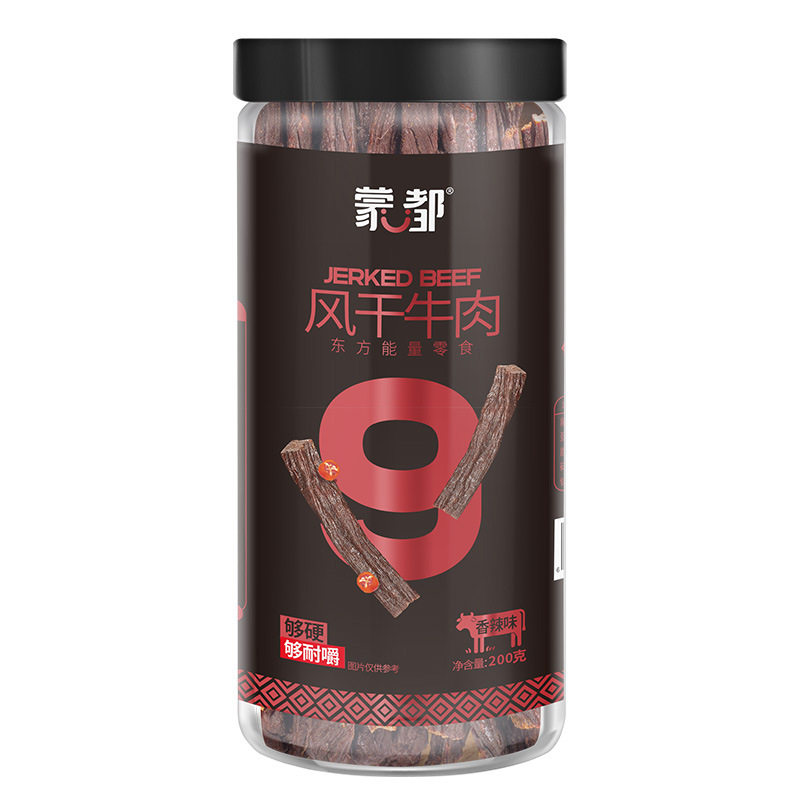 蒙都内蒙古清真九成干牛肉干