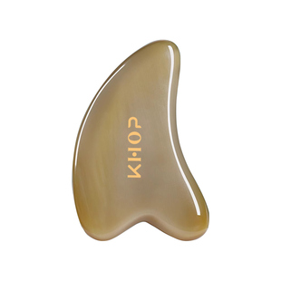 康浦天然白水牛角加厚面部刮痧板脸部美容拨筋棒专用法令皱纹神器