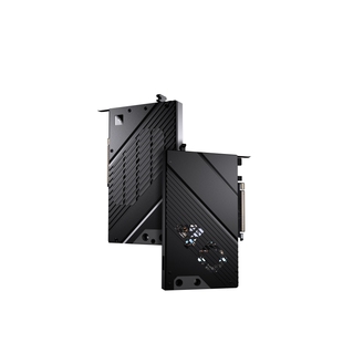 古兰森 全盔甲式电脑显卡分体水冷头散热器 七彩战斧RTX 4090黑色