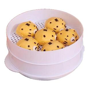 美的格兰仕微波炉加热盖蒸笼食品级保鲜保温专用饭盒蒸盒碗器皿