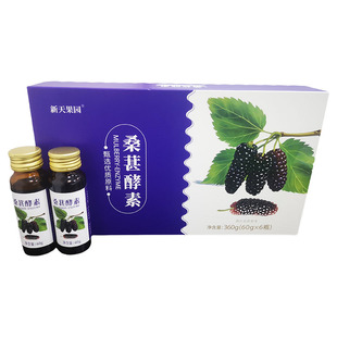 5盒30瓶中华麒麟桑葚五年发酵桑葚原浆正宗升级椹多宝桑葚植物饮